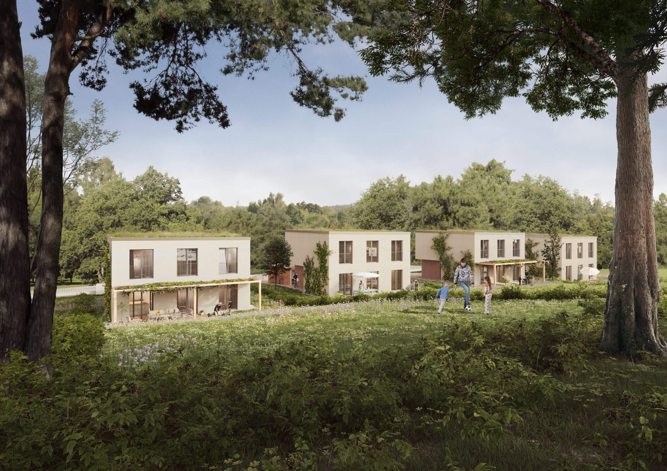 SAGENHAFT - Nachhaltige Massivholz-Einfamilienhäuser in Purkersdorf